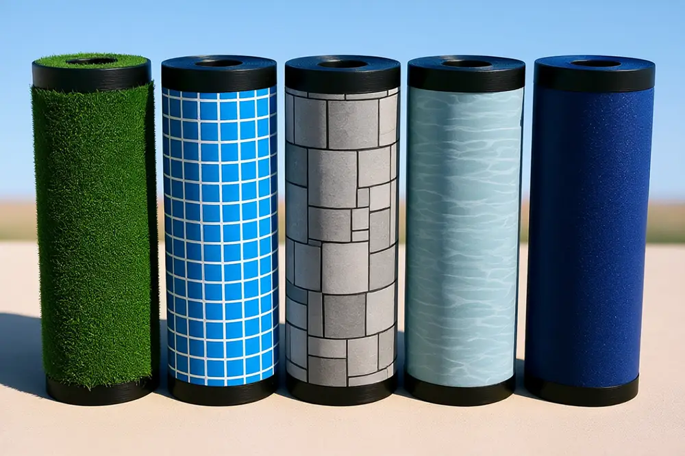 تنوع طرح‌ها و رنگ‌های کارخانه ایزوگام طرح دار برای پروژه‌های مدرن